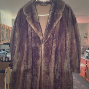 REAL MINK COAT